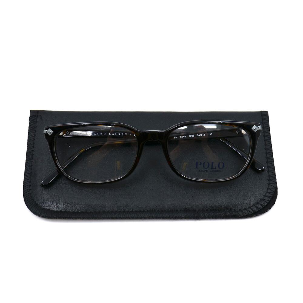 RALPH LAUREN POLO PH2149 5003 DARK HAVANA EYEGLASSES FRAME - Picture 9 of 10